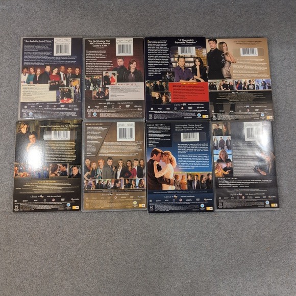 Castle The Complete Series Seasons 1-8 DVD Set ABC Studios Nathan Fillion - Picture 3 of 3